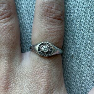 Little Rooms Sun Signet ring size 7